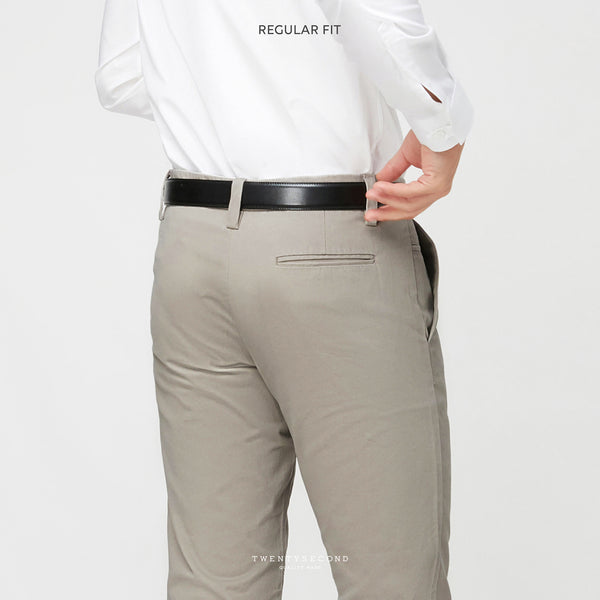 LUKA CHINO PANTS - GREY