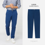 LUKA CHINO PANTS - DARK BLUE