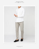 DEAN CUT COLLAR SHIRT - WHITE