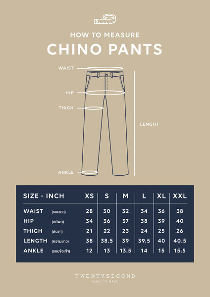 TAGGING CHINO PANTS-BRICK ORANGE