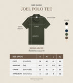 JOEL POLO TEE - BROWN