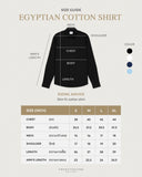 EGYPTIAN COTTON SHIRT - BLUE