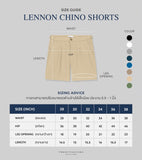 LENNON CHINO SHORTS - KHAKI (Extra Shorts)