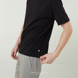 SUPER SOFT COTTON TEE - GREY