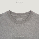 SUPER SOFT COTTON TEE - GREY