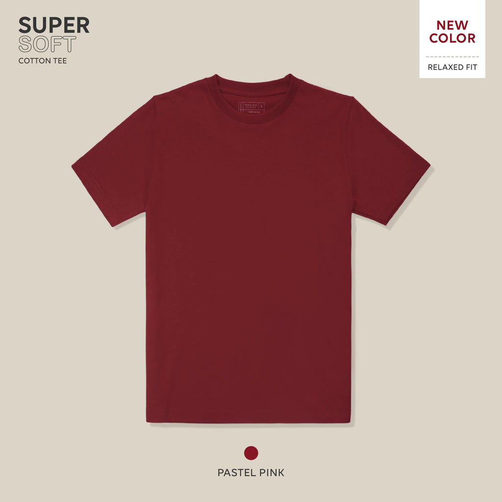 SUPER SOFT COTTON TEE - RED