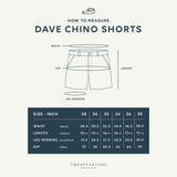 DAVE CHINO SHORTS - OLIVE (Extra Shorts)