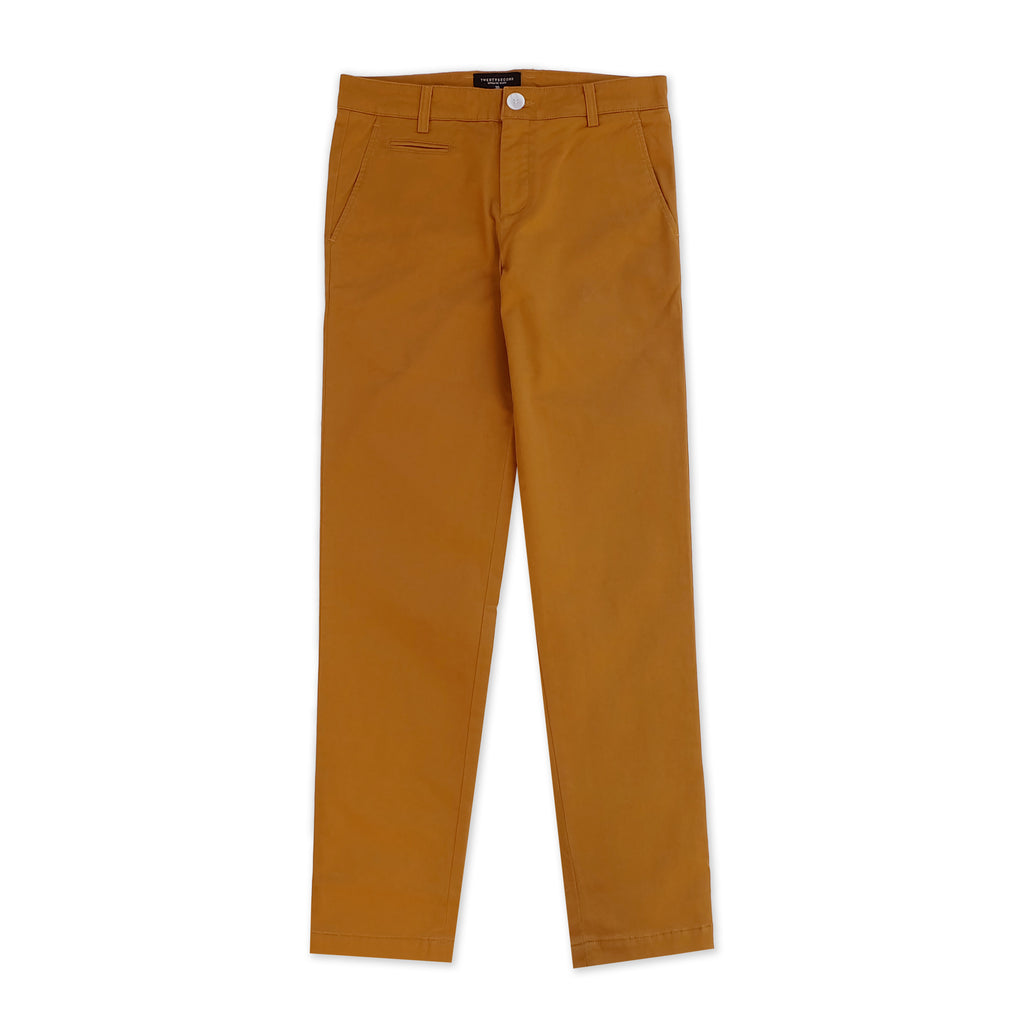 RAY CHINO PANTS - MUSTARD