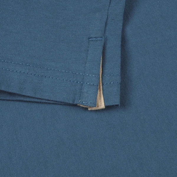 JAKE POCKET TEE - STEEL BLUE (Regular fit)